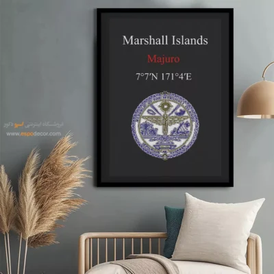 تابلو نماد های کشورهای جهان - اسپو دکور