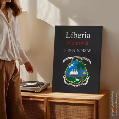 تابلو نماد های کشورهای جهان - اسپو دکور