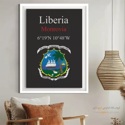 تابلو نماد های کشورهای جهان - اسپو دکور