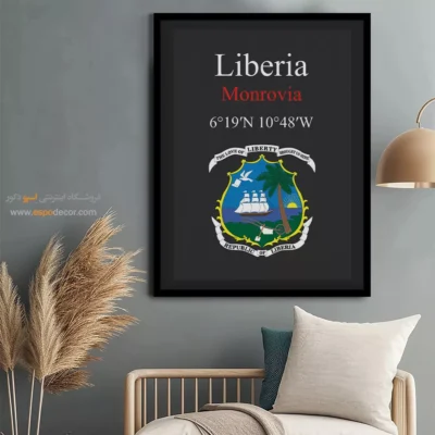 تابلو نماد های کشورهای جهان - اسپو دکور