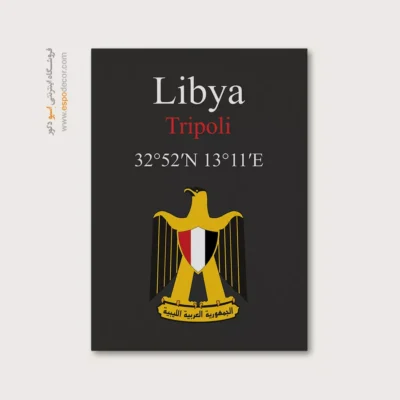 تابلو نماد های کشورهای جهان - اسپو دکور