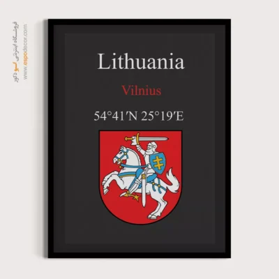 تابلو نماد های کشورهای جهان - اسپو دکور