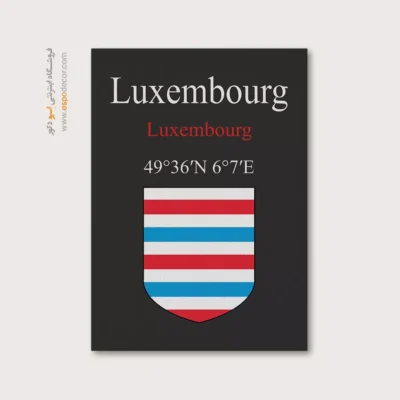 تابلو نماد های کشورهای جهان - اسپو دکور