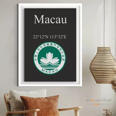 تابلو نماد های کشورهای جهان - اسپو دکور