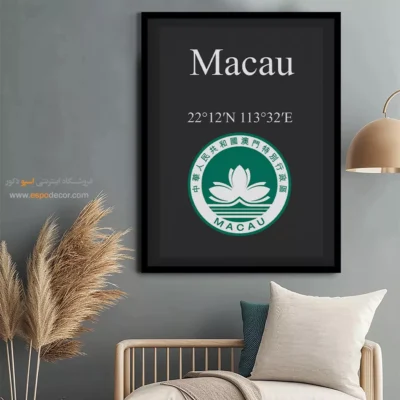 تابلو نماد های کشورهای جهان - اسپو دکور