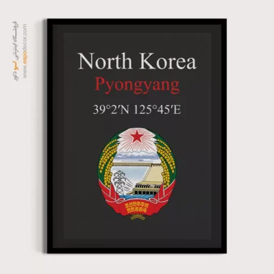 تابلو نماد های کشورهای جهان - اسپو دکور