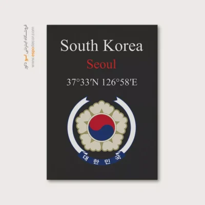 تابلو نماد های کشورهای جهان - اسپو دکور