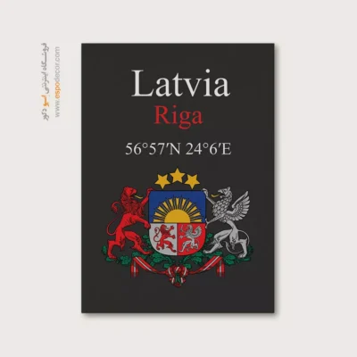 تابلو نماد های کشورهای جهان - اسپو دکور