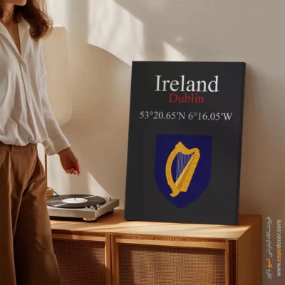 تابلو نماد های کشورهای جهان - اسپو دکور