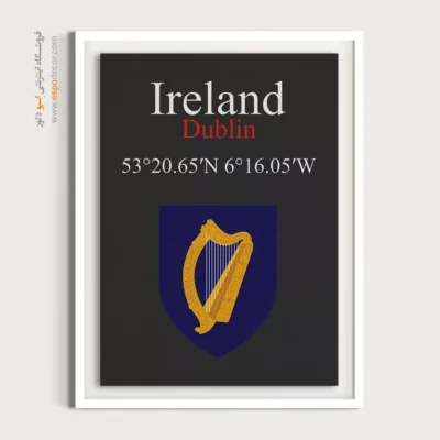 تابلو نماد های کشورهای جهان - اسپو دکور