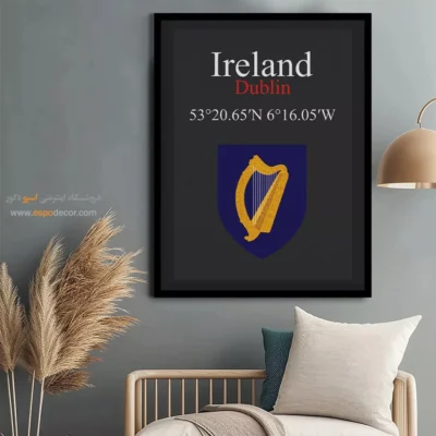 تابلو نماد های کشورهای جهان - اسپو دکور