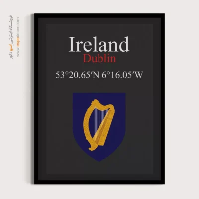 تابلو نماد های کشورهای جهان - اسپو دکور