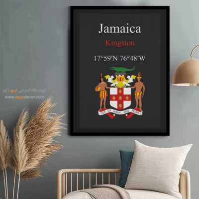 تابلو نماد های کشورهای جهان - اسپو دکور