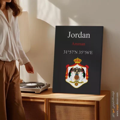 تابلو نماد های کشورهای جهان - اسپو دکور