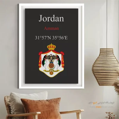 تابلو نماد های کشورهای جهان - اسپو دکور