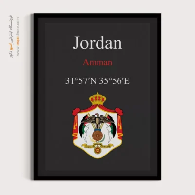 تابلو نماد های کشورهای جهان - اسپو دکور