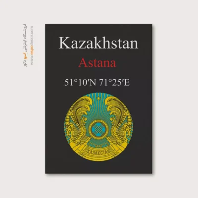 تابلو نماد های کشورهای جهان - اسپو دکور