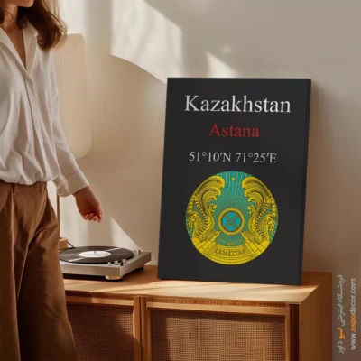 تابلو نماد های کشورهای جهان - اسپو دکور