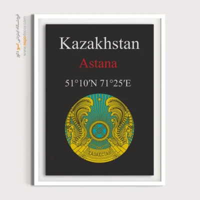 تابلو نماد های کشورهای جهان - اسپو دکور