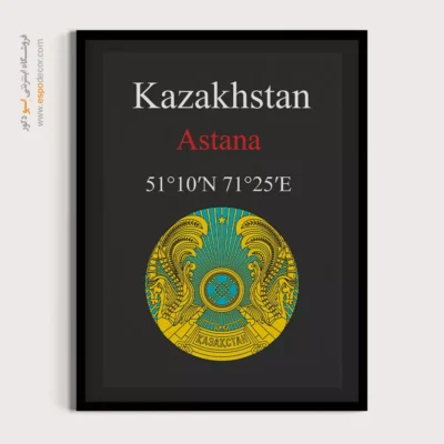 تابلو نماد های کشورهای جهان - اسپو دکور