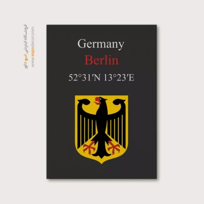 تابلو نماد های کشورهای جهان - اسپو دکور