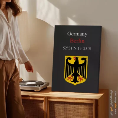 تابلو نماد های کشورهای جهان - اسپو دکور