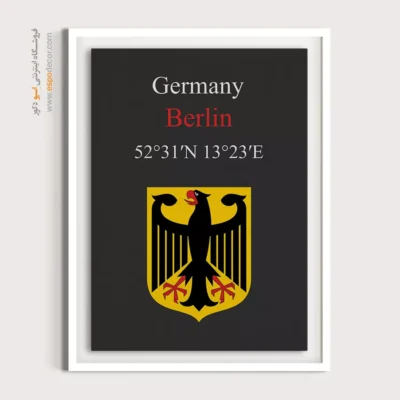 تابلو نماد های کشورهای جهان - اسپو دکور