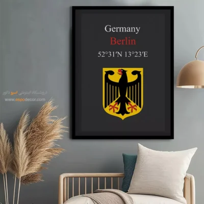 تابلو نماد های کشورهای جهان - اسپو دکور