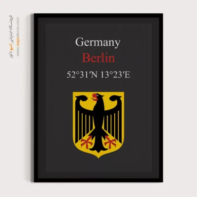 تابلو نماد های کشورهای جهان - اسپو دکور