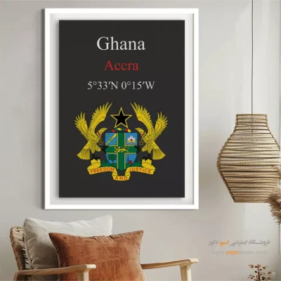 تابلو نماد های کشورهای جهان - اسپو دکور