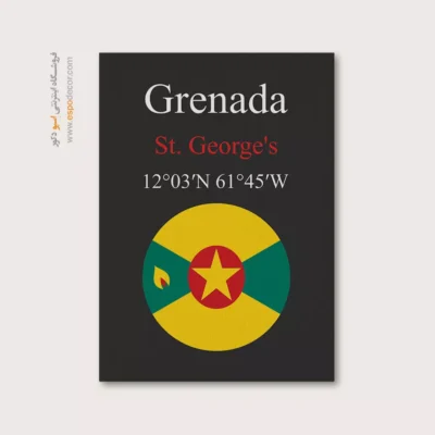 تابلو نماد های کشورهای جهان - اسپو دکور