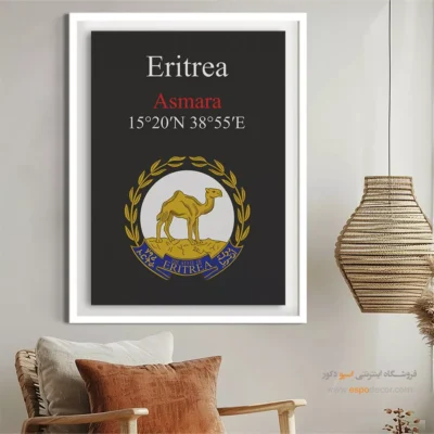 تابلو نماد های کشورهای جهان - اسپو دکور