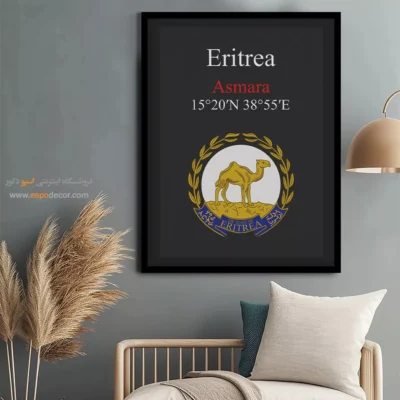 تابلو نماد های کشورهای جهان - اسپو دکور