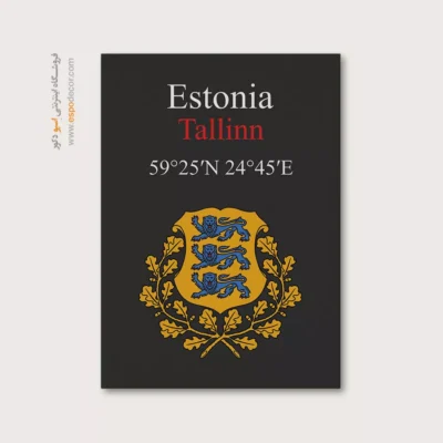 تابلو نماد های کشورهای جهان - اسپو دکور