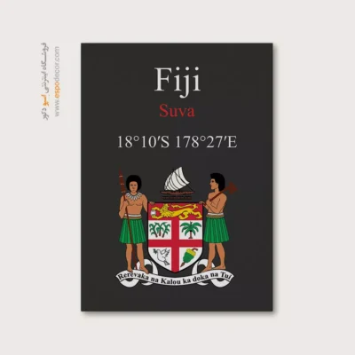 تابلو نماد های کشورهای جهان - اسپو دکور