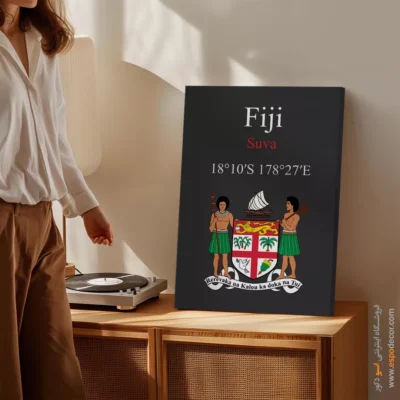 تابلو نماد های کشورهای جهان - اسپو دکور