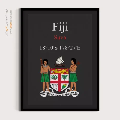 تابلو نماد های کشورهای جهان - اسپو دکور