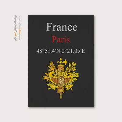 تابلو نماد های کشورهای جهان - اسپو دکور