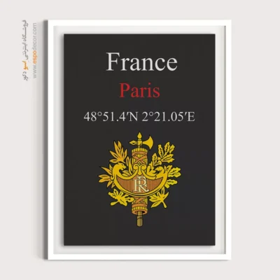 تابلو نماد های کشورهای جهان - اسپو دکور