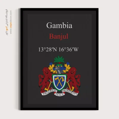 تابلو نماد های کشورهای جهان - اسپو دکور