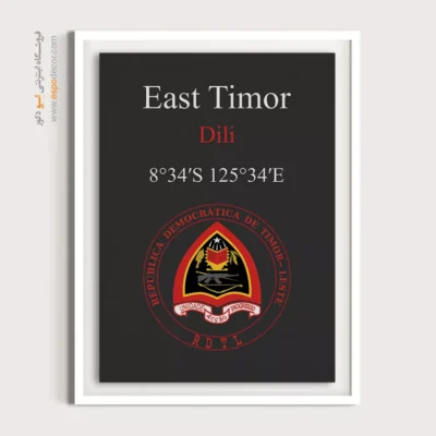 تابلو نماد های کشورهای جهان - اسپو دکور