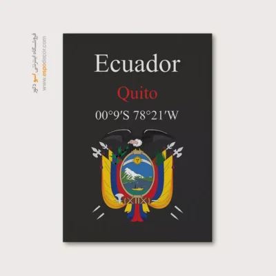 تابلو نماد های کشورهای جهان - اسپو دکور