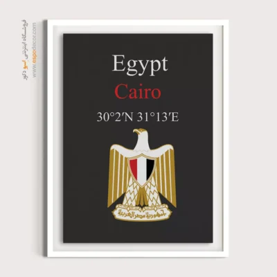 تابلو نماد های کشورهای جهان - اسپو دکور