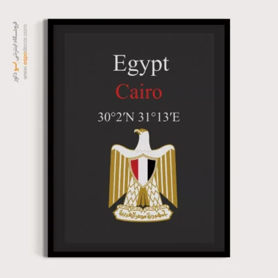 تابلو نماد های کشورهای جهان - اسپو دکور