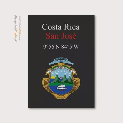 تابلو نماد های کشورهای جهان - اسپو دکور