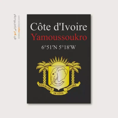 تابلو نماد های کشورهای جهان - اسپو دکور