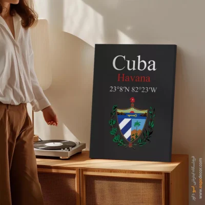 تابلو نماد های کشورهای جهان - اسپو دکور