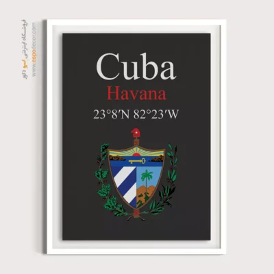 تابلو نماد های کشورهای جهان - اسپو دکور