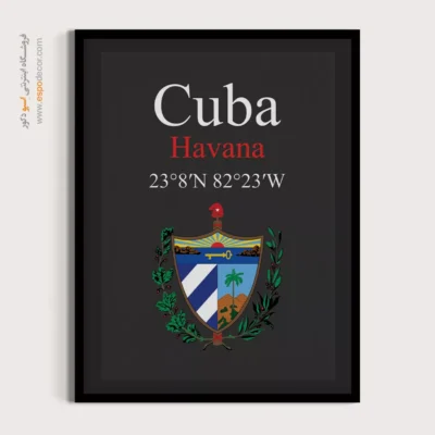 تابلو نماد های کشورهای جهان - اسپو دکور