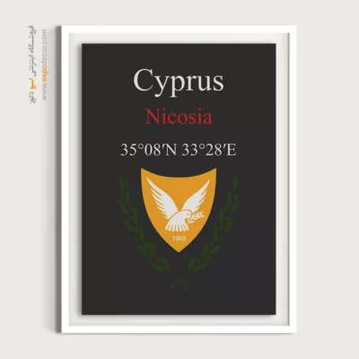 تابلو نماد های کشورهای جهان - اسپو دکور